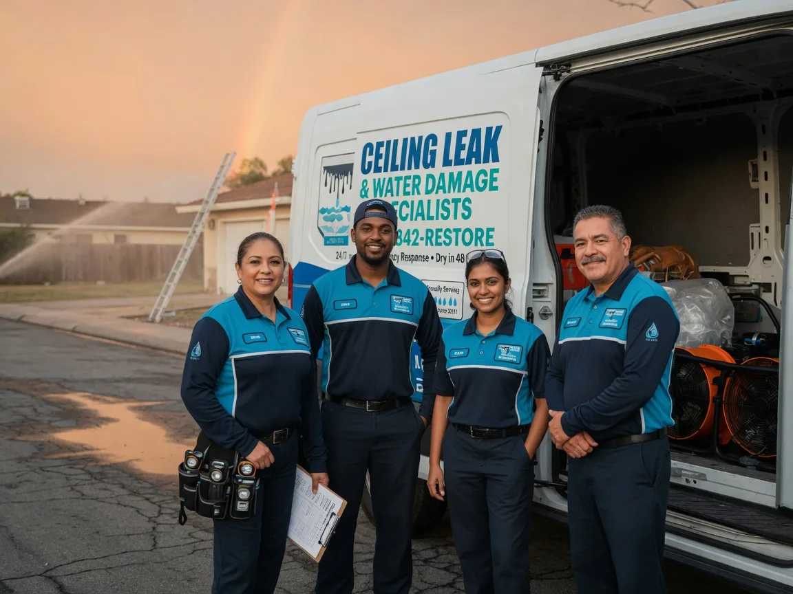 Ceiling Leak Cleanup company in Kildare, TX